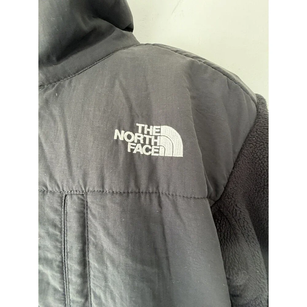 The North Face Jacket Mens Small Black Denali Polartec Fleece Full Zip Outdoor